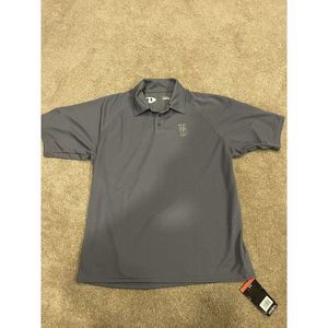 University of Delaware Polo Shirt Men's UD Size Medium Gray